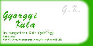 gyorgyi kula business card